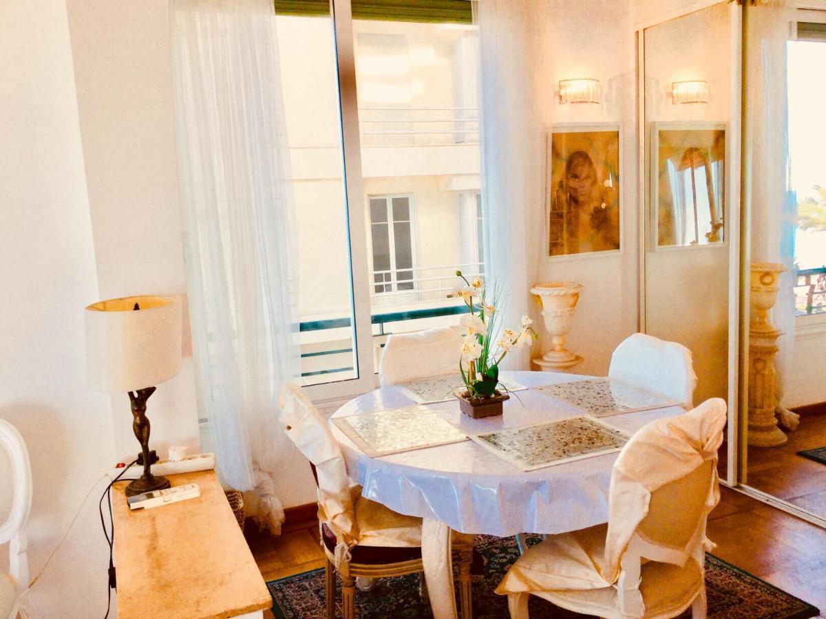 Endless Stunning Mediterranean Sea Views Promenade Des Anglais Nice Bagian luar foto